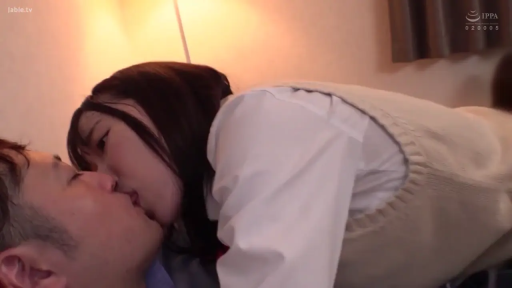 Face · Bedroom · Intoxicated · Student uniform · 接吻 · Side-lying · 纯爱风格