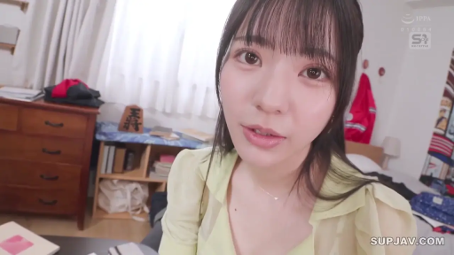 身をかがめる · 顔部のクローズアップ · 一人称視点 · 寝室 · シャツ · 对视 · 温柔 · 家具