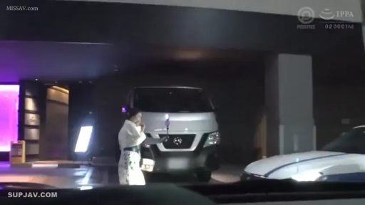 站立 · 平静 · いいえ · 和服 · 停车场 · 户外夜景 · 面包车 · 走向车辆