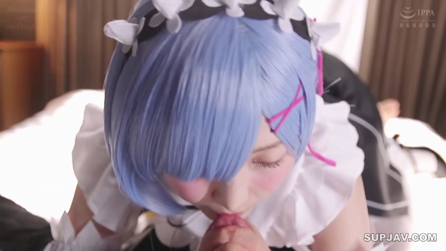 俯身 · 卧室 · 口交 · 闭眼 · 女仆装 · 头部特写 · 假发 · 雷姆