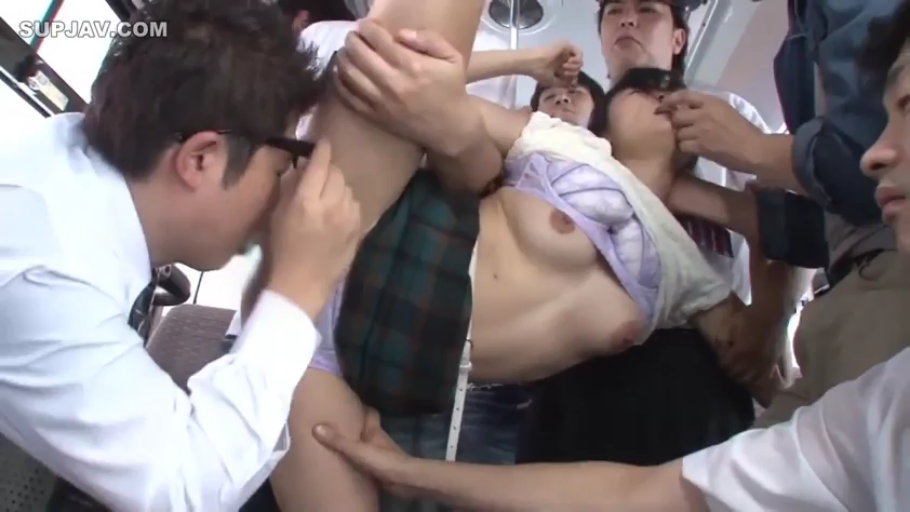 恍惚 · JK制服 · M字开腿 · 痴汉 · 公交车 · 乳头 · 多人侵犯
