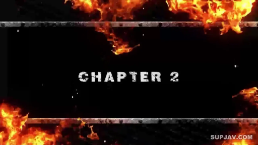 标题画面 · 黑色背景 · 文字特写 · 火焰特效 · 章节显示