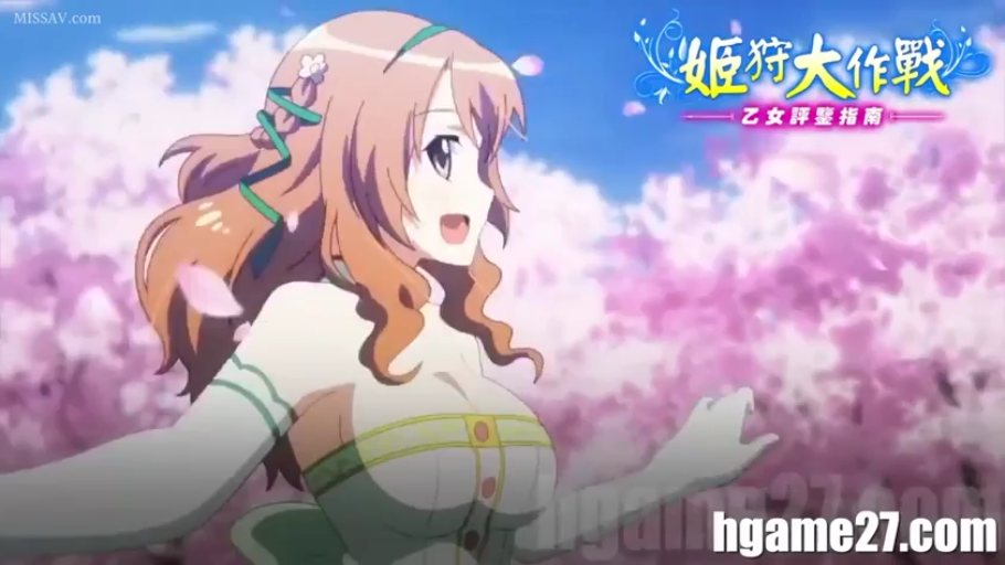 半身特写 · 樱花树下 · 笑容灿烂 · 二次元动漫 · 抹胸长裙 · 侧身跑动 · 欢快奔跑