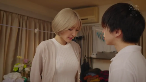 室内 · 严肃 · 站立 · 中景 · 剧情 · 对视 · 空调 · 白色针织衫