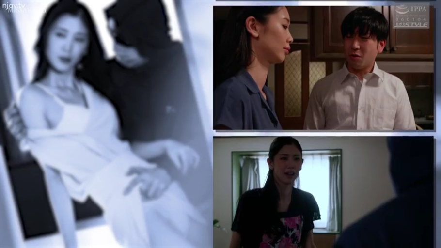 室内 · 会話 · 站立 · 担忧 · 白色吊带裙 · 多格拼接画面