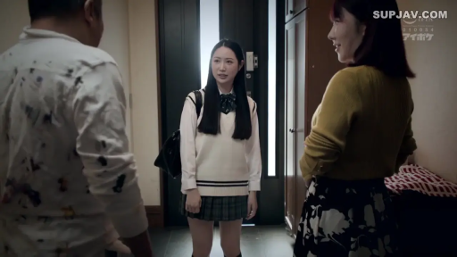 交谈 · 嚴肅 · 站立 · 中景 · 劇情 · JK制服 · 玄关 · 單肩包