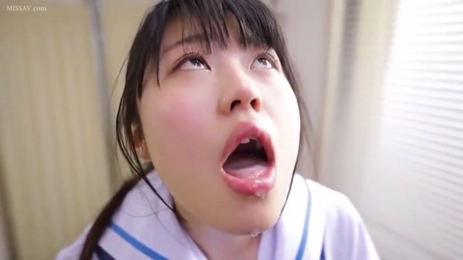 Indoor · Close-up of the face · Tilt head back · Sailor suit