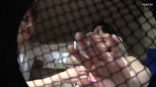 Indoor · Medium shot · 偷窥视角 · Pain · Sleeveless top · 纠缠 · 铁丝网 · 侵犯