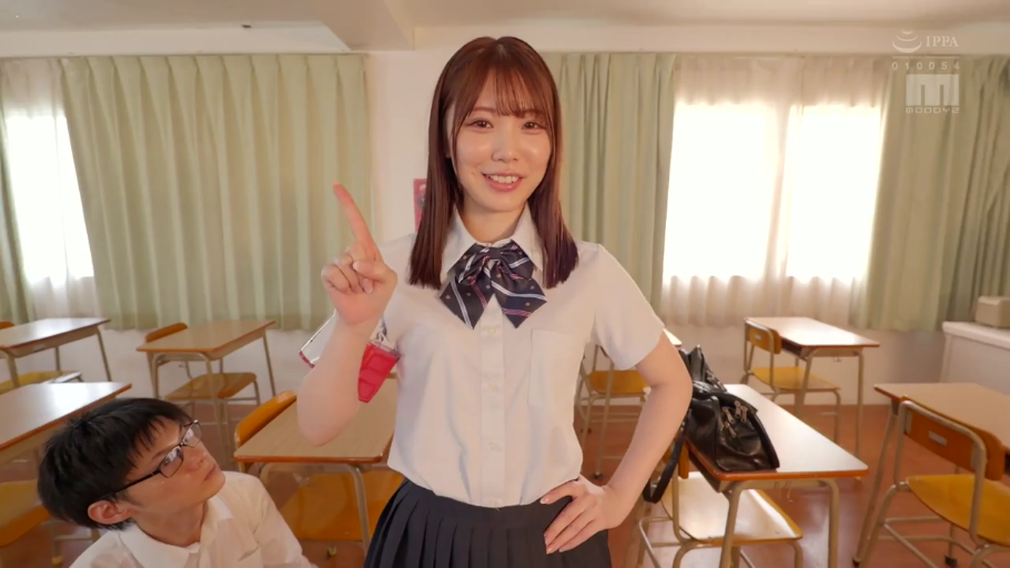 教室 · 中景 · 站姿 · JK制服