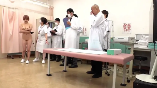 全裸 · 站姿 · 全景 · 醫務室