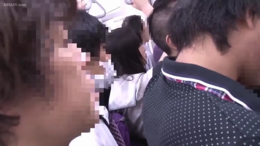 站立 · 中景 · JK制服 · 电车