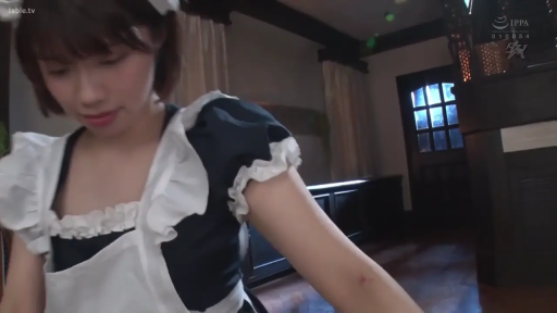 室内 · 面部 · 俯身 · 注视 · 女仆装 · 短发 · 发饰 · 咬唇