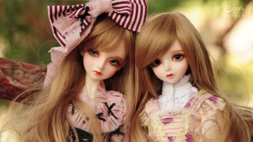 注视 · 户外 · 头部特写 · 冷淡 · 蝴蝶结发饰 · 依偎 · 洛丽塔服装 · 球关节娃娃