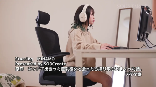 坐姿 · 专注 · 卧室 · 远景 · 耳机 · 卫衣 · 电竞椅 · 上网