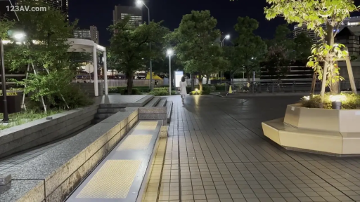 远景 · 白色连衣裙 · 户外公园