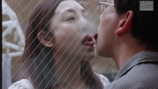 室内 · 陶醉 · 顔のクローズアップ · シャツ · 对面而立 · 隔着玻璃舔舐 · 铁丝网玻璃