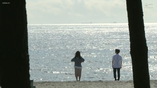 站姿 · 远景 · 休闲服 · 海滩 · 远眺