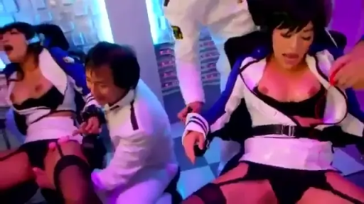 Sitting Posture · 胸部 · Office chair · 黑色内衣 · Excitement · Indoor photography studio · 制服诱惑 · 扯衣暴露