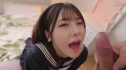 臉部特寫 · 臥室 · 口交 · 張口 · 第一人稱視角 · 陰莖 · 仰头 · 水手服