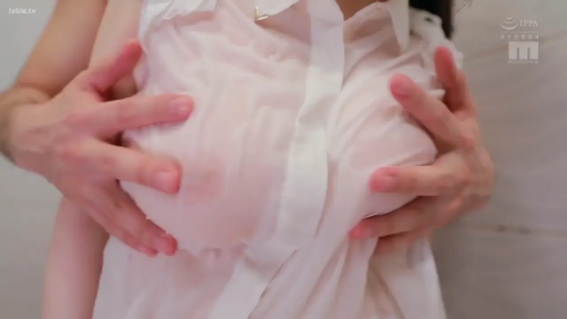 室内 · 胸部特写 · 湿身 · 揉捏 · 湿透的白衬衫 · 从背后拥抱