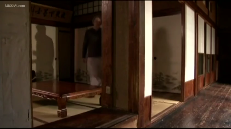 站立 · 日式住宅 · 远景 · 模糊 · 浅色裤子 · 走动 · 障子