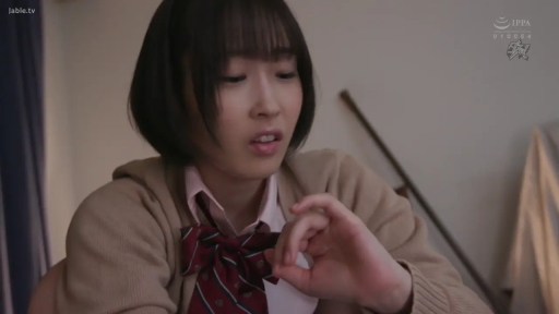 室内 · 坐姿 · 手部 · 短发 · 惊讶 · 学生装 · 观察精液