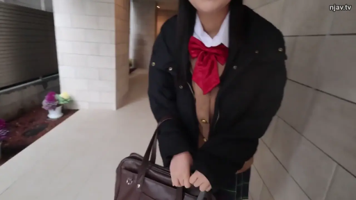 站立 · 上半身 · コート · うつむいて恥ずかしがる · 清純スタイル · 户外走廊 · 提包行走 · 学生手提包