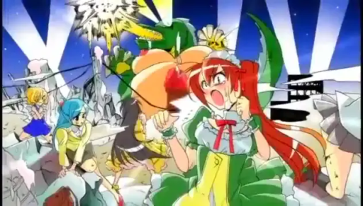 站姿 · メイド服 · 胴体クローズアップ · 户外废墟