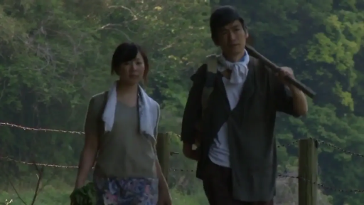 全身 · 休闲装 · 户外 · 平淡 · 散步 · 走姿 · 农具 · 农村