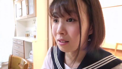 脸部 · 站立 · 厨房 · 清纯 · 水手服 · 橱柜 · 哭泣 · 悲伤