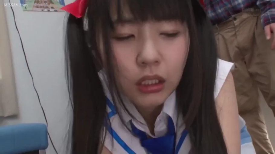 室内 · 俯身 · 脸部特写 · 恍惚 · JK制服 · 双马尾 · 性爱中 · 红色发结