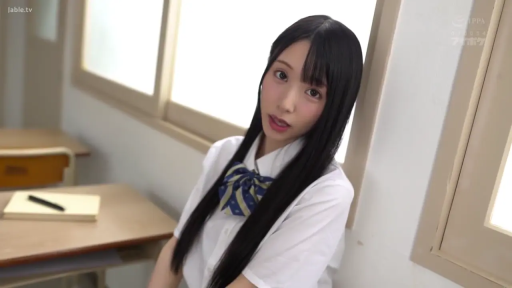 Sitting Posture · Melancholy · 蝴蝶结 · Classroom · Half-body close-up · 笔记本 · 注视镜头