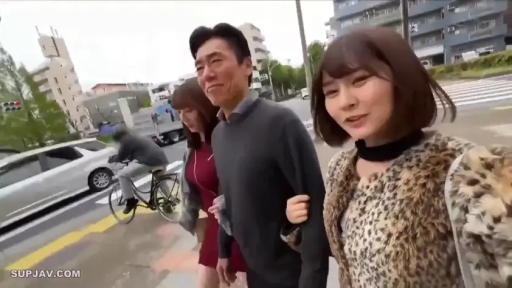 街道 · 豹纹外套 · 挽手