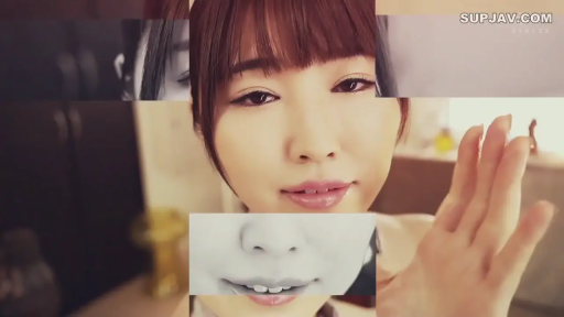 室内 · 面部 · 甜美 · 全裸 · 对视 · 拼接画面 · 微笑挥手