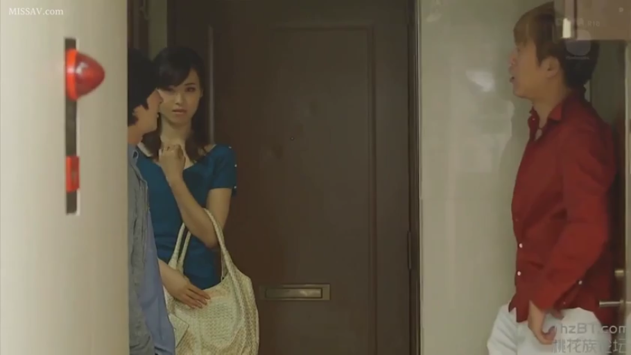 交谈 · 站立 · 手提包 · 玄关 · 蓝色连衣裙 · 疑惑 · 成人电影