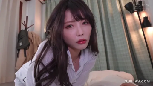 顔 · 一人称視点 · 寝室 · 迷離 · 趴姿 · 白衬衫 · 窗帘 · 诱惑