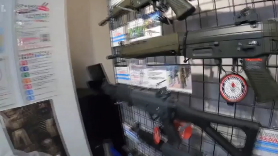 展示 · 商店 · 悬挂 · 步枪 · 枪支