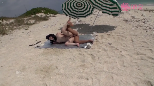 性交 · 全裸 · 全景 · 传教士式 · 自然 · 野战 · 遮阳伞 · 沙滩