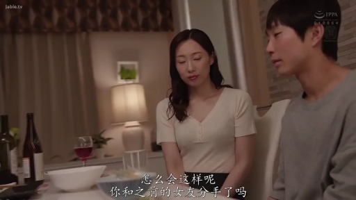 坐姿 · 交谈 · 嚴肅 · 中景 · 餐具 · 中文字幕 · 餐厅 · 短袖襯衫