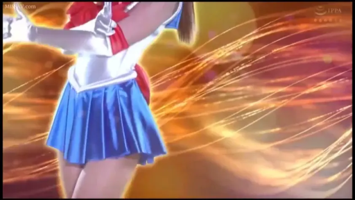 站姿 · 摆拍 · 影棚 · 腰腹部 · 长手套 · 特效背景 · 美少女战士Cosplay服