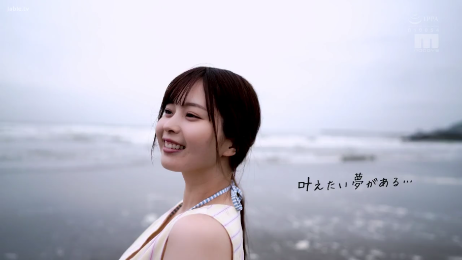 微笑 · 侧脸特写 · 海滩 · 侧身站立 · 遠眺 · 挂脖泳装