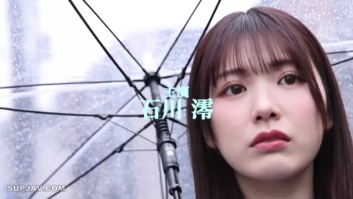 面部 · 憂鬱 · 站立 · 注視 · 室外 · 常服 · 雨傘 · 雨景