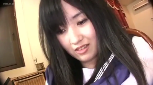 Indoor · Sitting Posture · Face · Sailor suit · Sorrow · Crying · 黑发