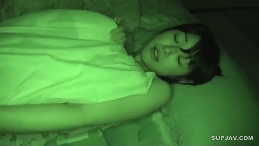 脸部 · 卧室 · 闭眼 · 仰卧 · 裸体 · 睡眠 · 被子 · 夜视