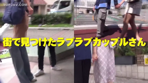 全身 · 街道 · 休闲服饰 · 牵手行走