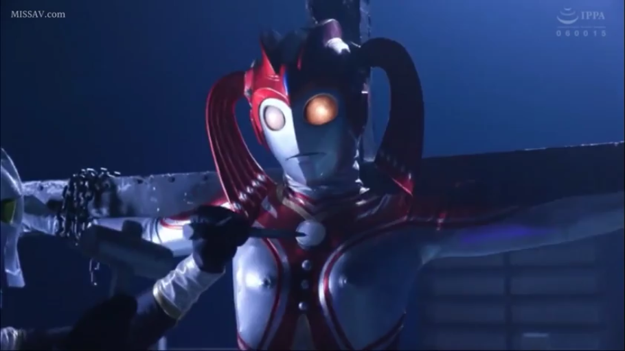 暗室 · Half-body close-up · bodysuit · Cross Restraint