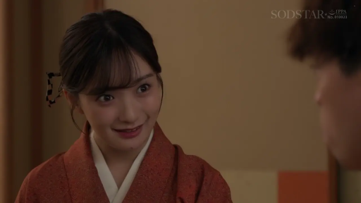 室內 · 坐姿 · 面部特寫 · 注視 · 和服 · 发饰 · SODSTAR · 狂气表情