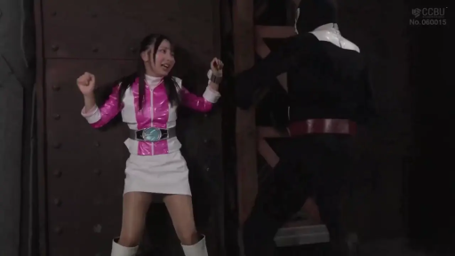 全身 · 惊恐 · 密室 · 挣扎 · 皮带 · 战队Cosplay · 站姿被困 · 英雄落难