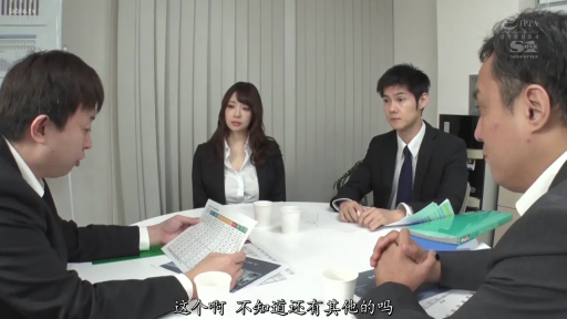 坐姿 · 严肃 · 职业西装 · 全景 · 办公文件 · 多人场景 · 会议室 · 研讨