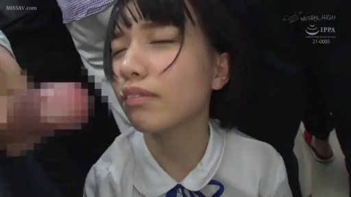 室内 · 顔部のクローズアップ · 待射 · モザイク · 跪き姿勢 · 瞑目 · 学生装